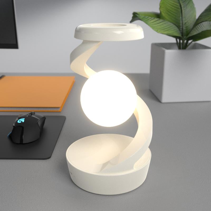 Floating Lamp Wireless Lamp Wireless Charging Desk Led Night Light Table Lamp Ideal Gift